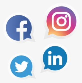 Social Media Icons - Facebook And Instagram Icon Png, Transparent Png, Transparent PNG
