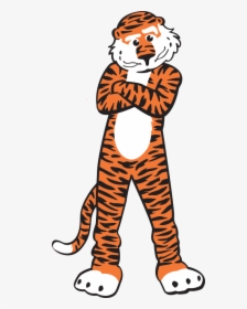 A Computer-generated Image Of The Mascot Aubie - Aubie Logo, HD Png Download, Transparent PNG