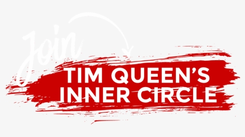 Join Tim Queen S Inner Circle Red Scribble - Poster, HD Png Download, Transparent PNG