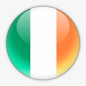 Irish Flag Circle Icon - Ireland Flag Round Png, Transparent Png, Transparent PNG