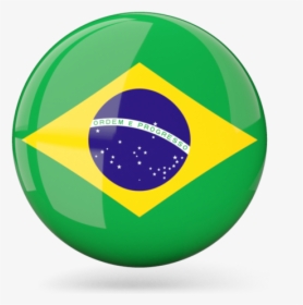 Brazil Flag Free Download Png - Brazil Flag Circle Png, Transparent Png, Transparent PNG