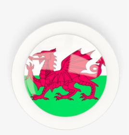 Round Carbon Icon - Wales Flag Round Png, Transparent Png, Transparent PNG