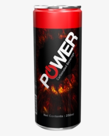 Power Energy Drink - Caffeinated Drink, HD Png Download, Transparent PNG