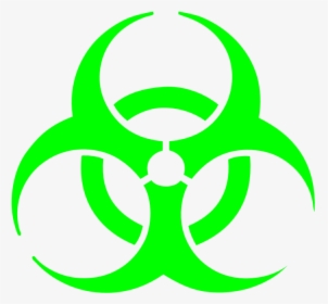 Biological Hazard Clip Art Portable Network Graphics - Green Biohazard Symbol Transparent, HD Png Download, Transparent PNG