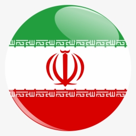 Iran Flag Button Clip Arts - Iran Flag Icon Png, Transparent Png, Transparent PNG