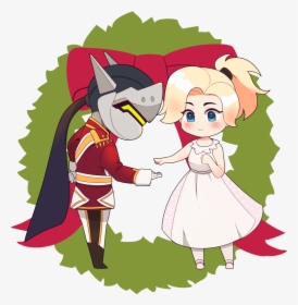 Mercy And Genji Cute, HD Png Download, Transparent PNG