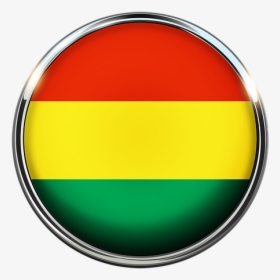 Bandera De Bolivia En Circulo, HD Png Download, Transparent PNG