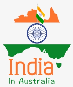 India In Australia Logo - Indian Flag Circle Png, Transparent Png, Transparent PNG