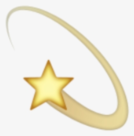 Star Filter Cute Aesthetic - Shooting Star Emoji Png, Transparent Png, Transparent PNG