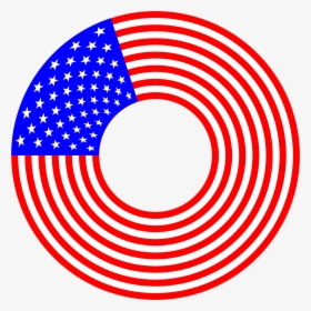 Flag Clipart Circle - Flag Of The United States, HD Png Download, Transparent PNG