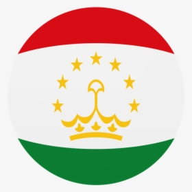 Tajikistan Round Flag - Somon Air, HD Png Download, Transparent PNG
