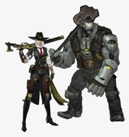 Overwatch Ashe Concept Skins, HD Png Download, Transparent PNG