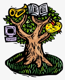 Vector Illustration Of Tree Of Life, Creativity And - Gifted Education, HD Png Download, Transparent PNG