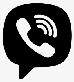 Icono Whatsapp Png Negro - Вайбер Иконки, Transparent Png, Transparent PNG