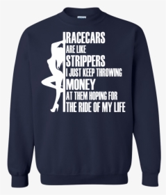 Racecars Are Like Strippers I Just Keep Throwing Money - Ugly Christmas Sweater Fitness, HD Png Download, Transparent PNG