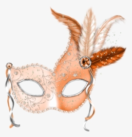 Mardi Orleans Venice Carnival Masquerade Gras Mask - Masquerade Mask Transparent Pink, HD Png Download, Transparent PNG