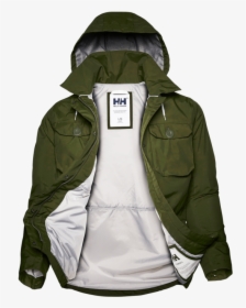 Hooded Jacket Men Png Download Image - Helly Hansen Kobe Field Jacket, Transparent Png, Transparent PNG