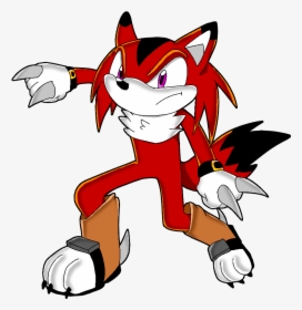 Reddhart The Red Wolf Again ^ ^ - Cartoon, HD Png Download, Transparent PNG