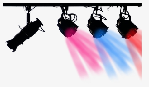 Club Lights Png - Silhouette Stage Lights Png, Transparent Png, Transparent PNG