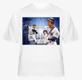 Derek Jeter Shirts - New York Yankees, HD Png Download, Transparent PNG