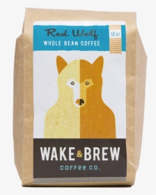 Red Wolf 12oz Whole Bean Coffee 100% Arabica Whole - Companion Dog, HD Png Download, Transparent PNG