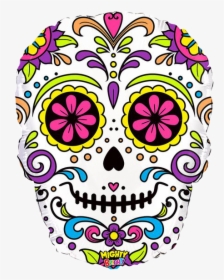 27 - Skull Day Of The Dead Coco, HD Png Download, Transparent PNG