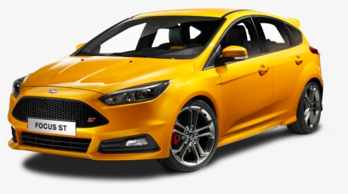 Ford Focus St Yellow Car, HD Png Download, Transparent PNG