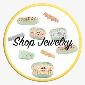 Shop Jewelry Button - Cartoon, HD Png Download, Transparent PNG