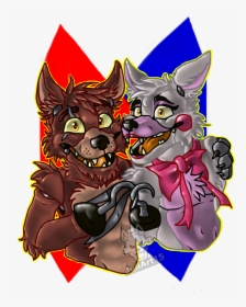 Foxy And Mangle - Rockstar Foxy And Mangle, HD Png Download, Transparent PNG