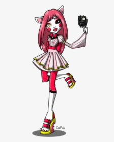 Mangle In By C A T P - Fnaf Monster High Dolls, HD Png Download, Transparent PNG