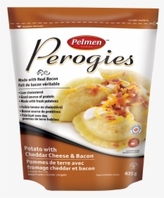 Potato With Cheddar Cheese & Bacon Perogies - Pelmen Perogies, HD Png Download, Transparent PNG