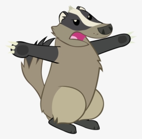 Badger Png - Cartoon Transparent Badger, Png Download, Transparent PNG