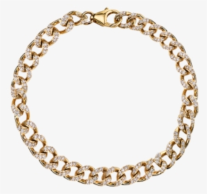 Perfect Diamond Curb Link Bracelet - Buy Padlock Bracelet Clasp, HD Png Download, Transparent PNG