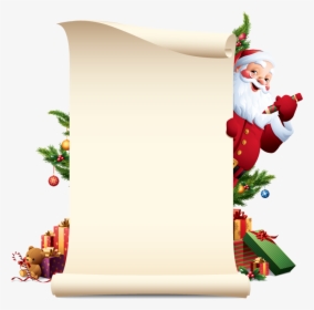 Img Description - Letter From Santa Frame, HD Png Download, Transparent PNG