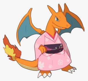 Pokemon Clipart Pokemon Charizard - Charizard Kimono, HD Png Download, Transparent PNG