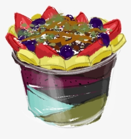 Acai Bowl - Cake, HD Png Download, Transparent PNG