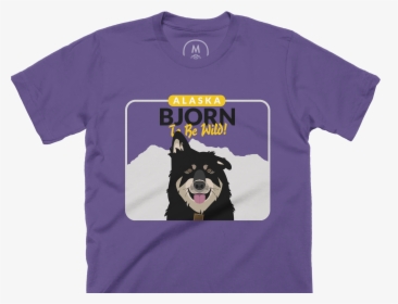 Bjorn To Be Wild Purple Rush - Scary T Shirt, HD Png Download, Transparent PNG