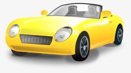 Clipart Car Convertible - Convertible Car Clipart, HD Png Download, Transparent PNG