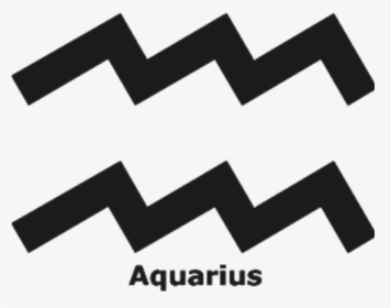 Aquarius Sign No Background, HD Png Download, Transparent PNG
