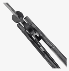 Aux™ Folder Black With Triple Point™ Serrations - Rifle, HD Png Download, Transparent PNG