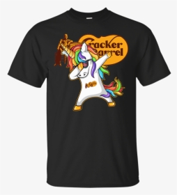 Cracker Barrel Unicorn Dabbing Shirt, Hoodie, Tank - Pennywise T Shirt Kitten, HD Png Download, Transparent PNG