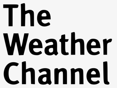The Weather Channel - Weather Channel Black Logo Png, Transparent Png, Transparent PNG