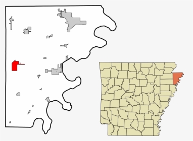 Mississippi County Arkansas Map Inspirational File - County Arkansas, HD Png Download, Transparent PNG