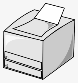 Free To Use Public Domain Printer Clip Art - Laser Printer Clipart, HD Png Download, Transparent PNG