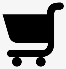 Silhouette Shopping Cart Supermarket Drawing Grocery - Grocery Store Silhouette, HD Png Download, Transparent PNG