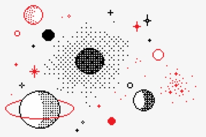Space Png Tumblr - Space Pixel Art Transparent, Png Download, Transparent PNG