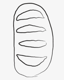 Bread Icon - Line Art, HD Png Download, Transparent PNG