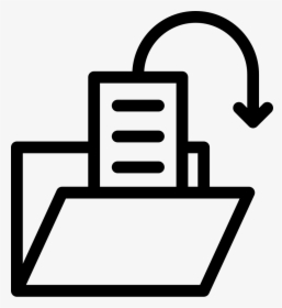 Open File Icon Png, Transparent Png, Transparent PNG