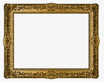 Classic Gold Pictures Transparent Png Frame Clipart, Png Download, Transparent PNG