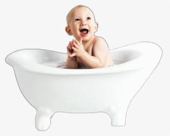Transparent Baby Bath Clipart - Bathing, HD Png Download, Transparent PNG